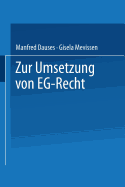 Zur Umsetzung Von Eg-Recht